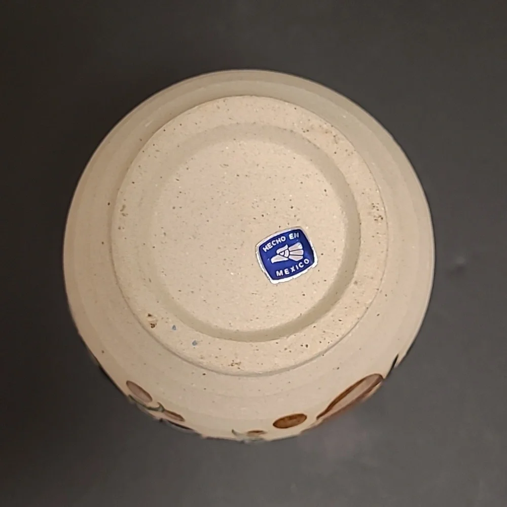 Vintage Mexican Pottery Vase